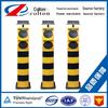 LED Anti-Collision Solar Warning Bollard with Steel Pipe Column