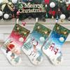 Christmas Pendant Christmas Decoration 12 Inch Christmas Christmas Socks Gift Bag Navidad Xmas Decor Noel New Year 2026 Navidad