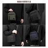 [iBUTSARU] Men's Large Capacity Body Bag, Handbag, Waterproof, Small Messenger Bag, Multifunctional, Suitable for Business Trips, Travel, and Commutin