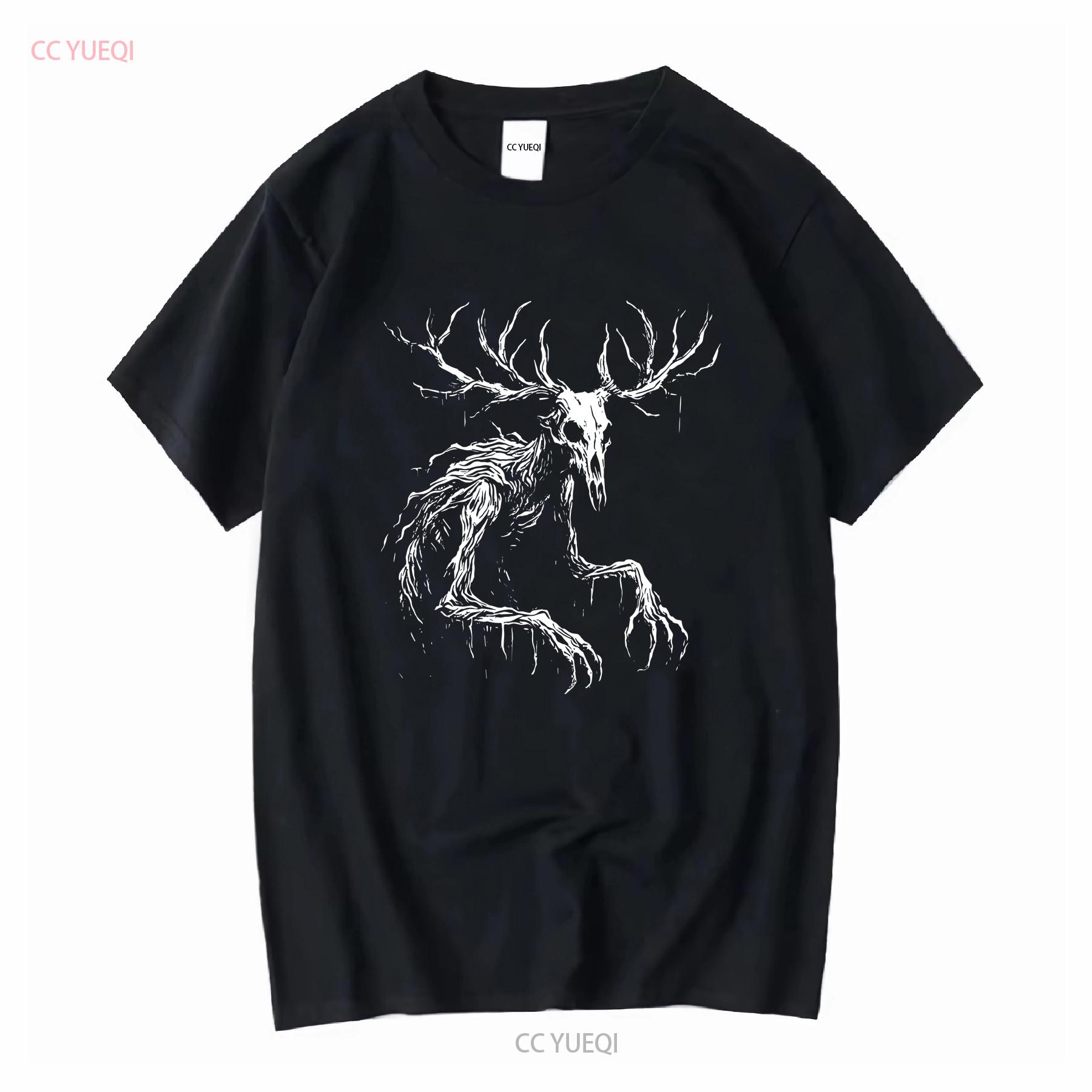 

NWT Wendigo The Winter Nightmare Goth Art Gothic Monster T Shirt long or short sleeves vintage Washed Slightly Stylish 4XL