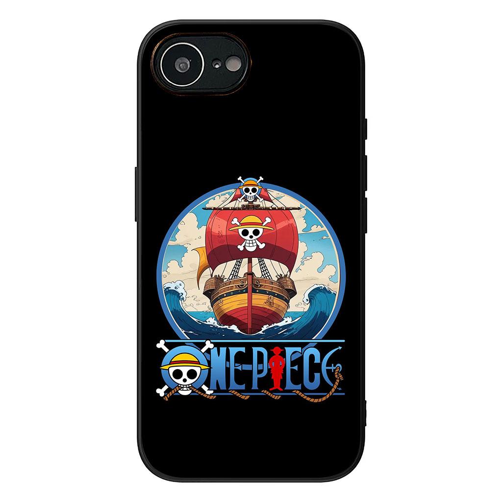 Cover for Apple iPhone 16 15 14 Plus 13 12 Mini 17 Pro Max + ProMax 16E Air Phone Case Thousand Sunny One Pieces Luffy