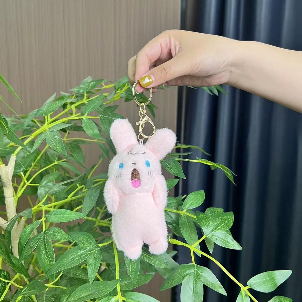 Plush Crafted Beautifully Dog And Rabbit Keychains Super Soft Lovable Collectible Toys