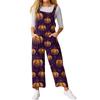 Women’s Loose Casual Sleeveless Jumpsuit Halloween Printed Jumpsuit Printed Jumpsuit