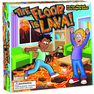 The Floor Is Lava Turntable Card Children'S Game Card Board Game