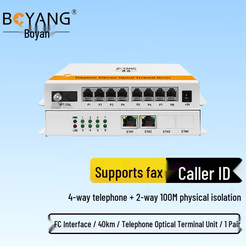 BOYANG Telephone Optical Transceiver