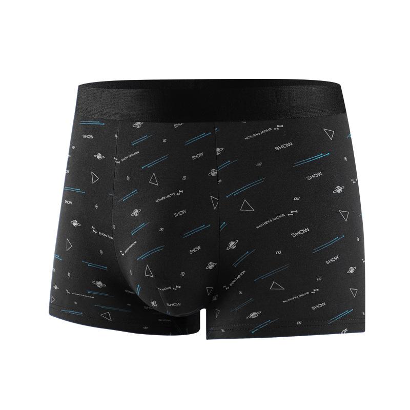 Summer Men's Underwear Men's Four Cornered Shorts Teenagers' Flat Cornered Shorts