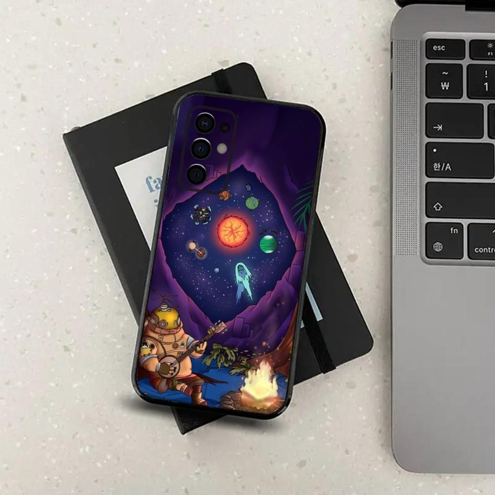 Outer W-Wilds Game Phone Case For Samsung S24,S21,S22,S23,S30,Ultra,S20,Plus,Fe,Lite,Note,10,9,5G Black Soft Cover