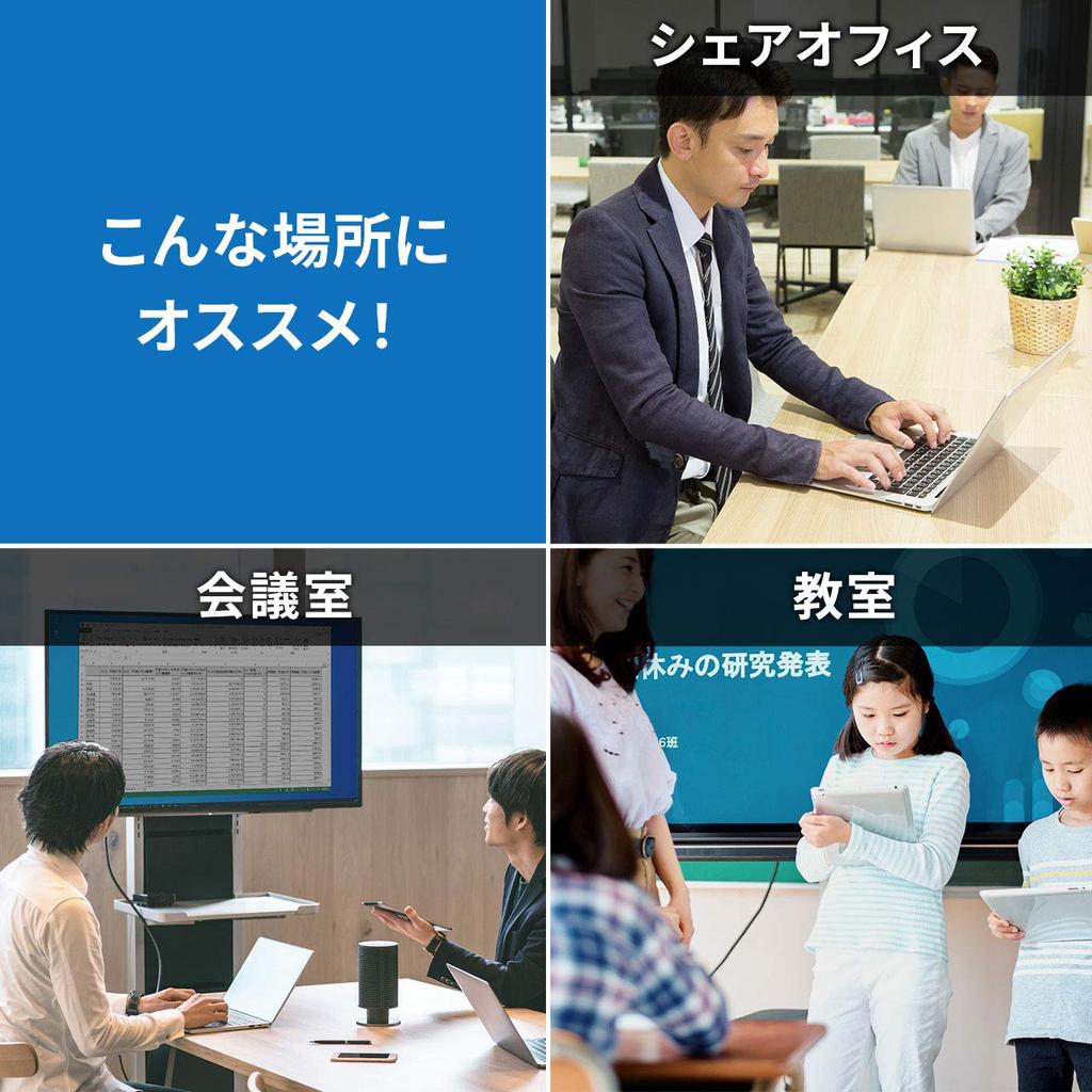 SANWA SUPPLY HDMI Conversion Converter Male X Mini Male X USB Male X for Type A Male X 3m Multi-input (for input/HDMI 1, D-sub15pin 1, Type-C 1,