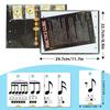 Musical Rhythm Learning Flash Cards for Drum Develop Proficiency Guitar