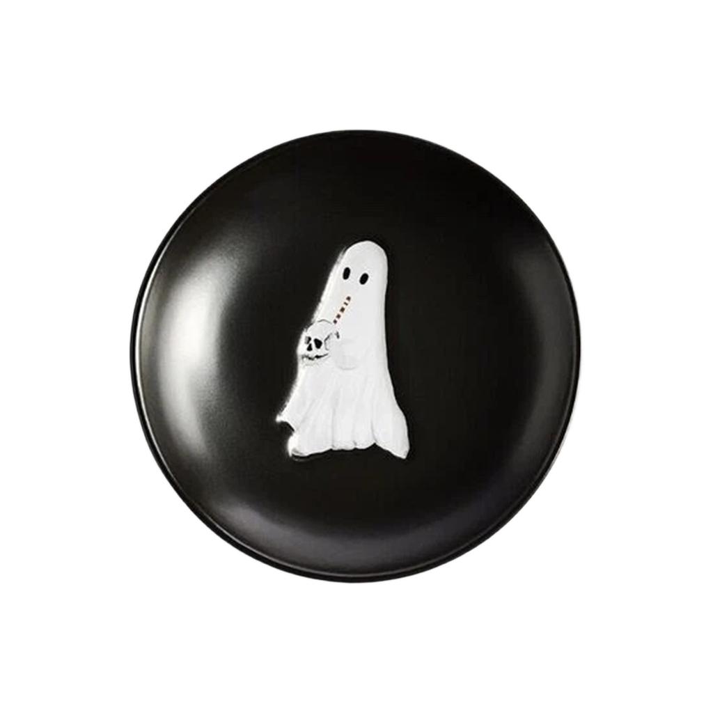 Plastic Horror Plates Set Of 4 6.75 Inch Halloween