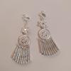 Yunnan Ethnic Style Handmade Tassel Earrings for Women