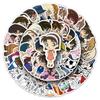 50 Q Version Detective Conan Anime Stickers for DIY Decoration On Water Bottles, Computers, Phones, and Tablets.
