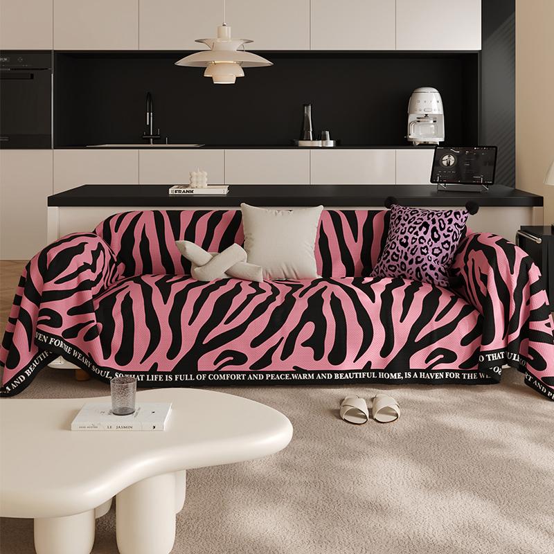 

Чехол с леопардовым принтом, защищающий от царапин кошачьего дивана, полотенце для гостиной, универсальный чехол для дивана на все времена 180x130