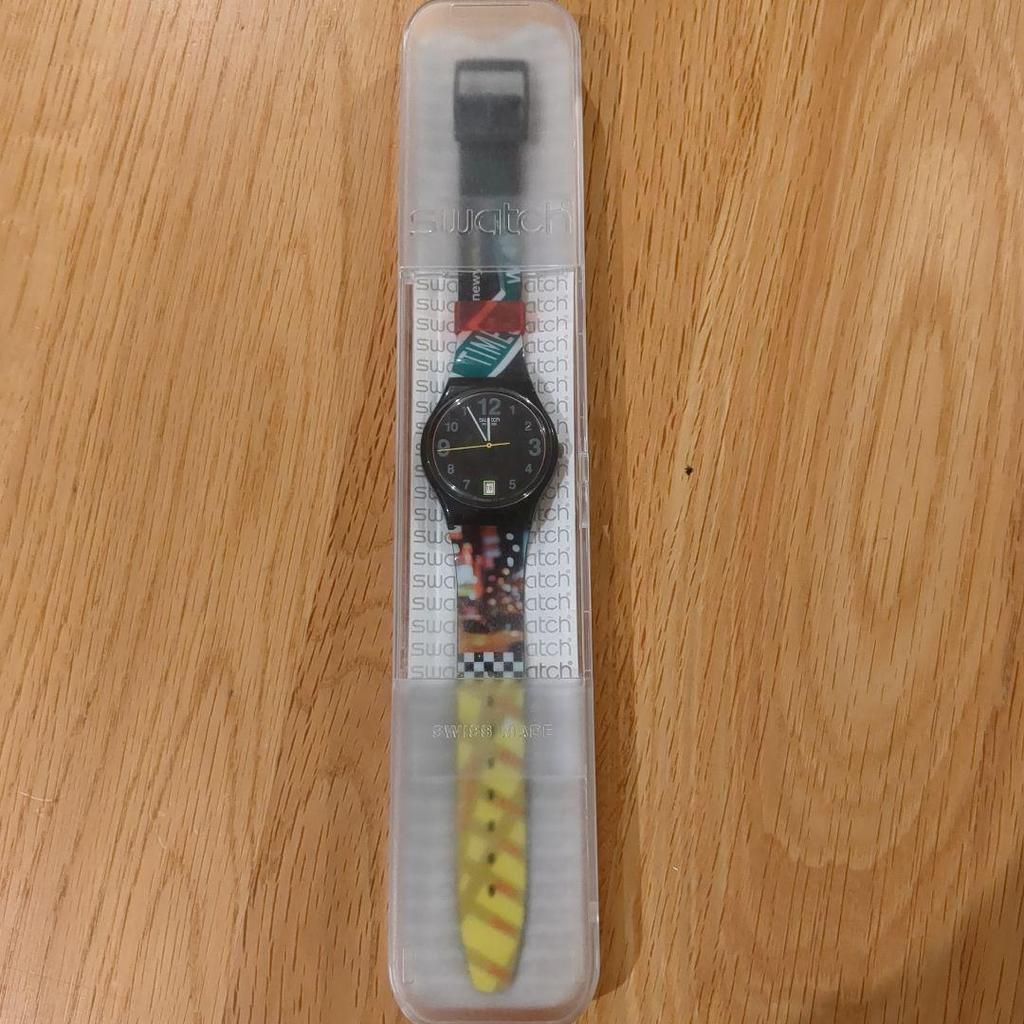 Used Swatch SWATCH TIMES SQUARE limited edition GZ409