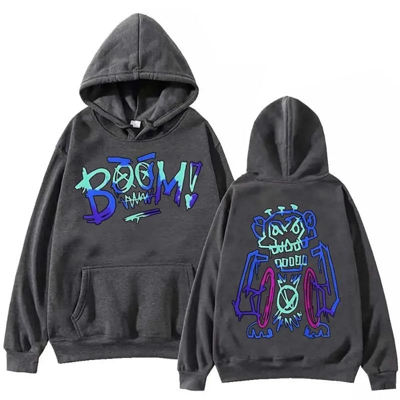 Women Hoodie Hot Anime Arcane Jinx Graffiti Hoodie Harajuku Hip Hop Pullover Tops Sweatshirt Fans Gift Hoodies & Sweatshirts Women’s