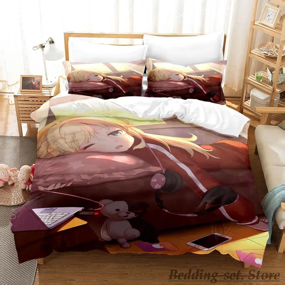 Gabriel Dropout Bedding Set Single Twin Full Queen King Size Bed Set Adult Kid Bedroom Duvetcover Sets Anime Parure De Lit