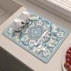 American Kitchen Countertop Drain Mat Diatom Mud Absorption Quick Drying Mat Leave-in Wash Insulation Wash Sink Bar Mat