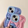 3D Cartoon Wave Pattern Silicone Shockproof Phone Case for IPhones 15 Pro Max 16  Phone Accessories for iphone 17 Pro Max case