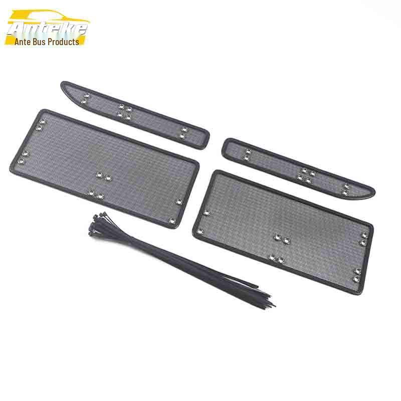 21-Fit Insect Screen Sequence Fit Diamond Mesh Radiator Net Cover Sticker Car Accessory