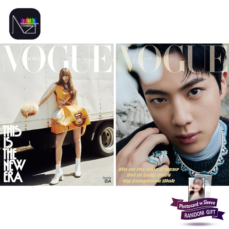 

[ПРЕДЗАКАЗ] Vogue Korea 2024.10 (Покрытие: ЛИЗА, Специальное приложение: JIN) ТИП Б B TYPE
