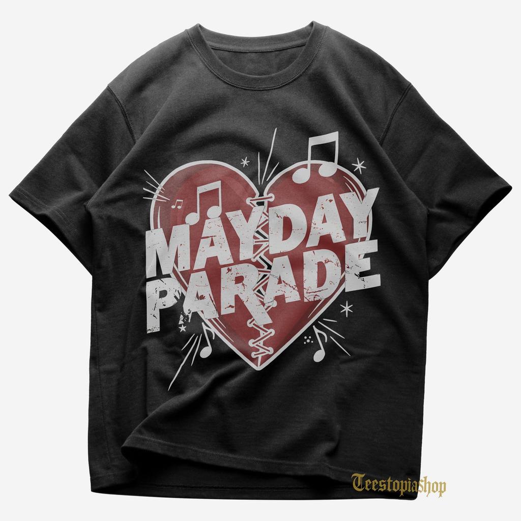 T-shirt Mayday Parade - T-shirt Pop Punk - T-shirt A Lesson In Romantics - T-shirt Jamie All Over - Merchandising Mayday Parade - Vêtements Rock Unisexes