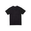 New Era Geometric Pattern Digital Print Crew Neck Pullover T-Shirt Unisex tops Black 12836337