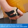 VELPEAU CMC Thumb Brace Orthosis for Arthritis, Osteoarthritis and Pain Relief, Anti-Slip Thumb Splint Stabilizer for Men Women