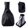 For Opel Corsa Vectra Tigra Car Gear Shift Lever Knob with Leather Boot Cover Dust-proof Gaiter 5 Speed Manual Gearshift Accesso