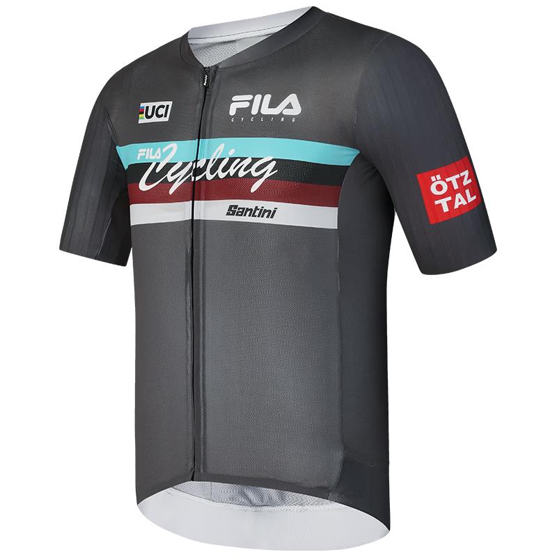 FILA Men s Slim-Fit Cycling Short Sleeve Knit Top XL