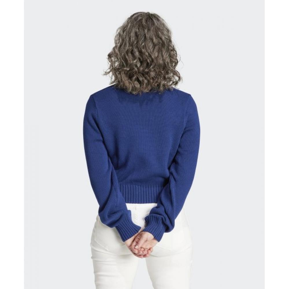 Adidas Adidas  Knit Half Zip   Dark Blue Il1945