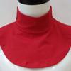 Cuello alto de mujer con cuello falso para camisa Algodón para mujer Cuello falso Color sólido Cubrecuello Blusa Cuellos desmontables