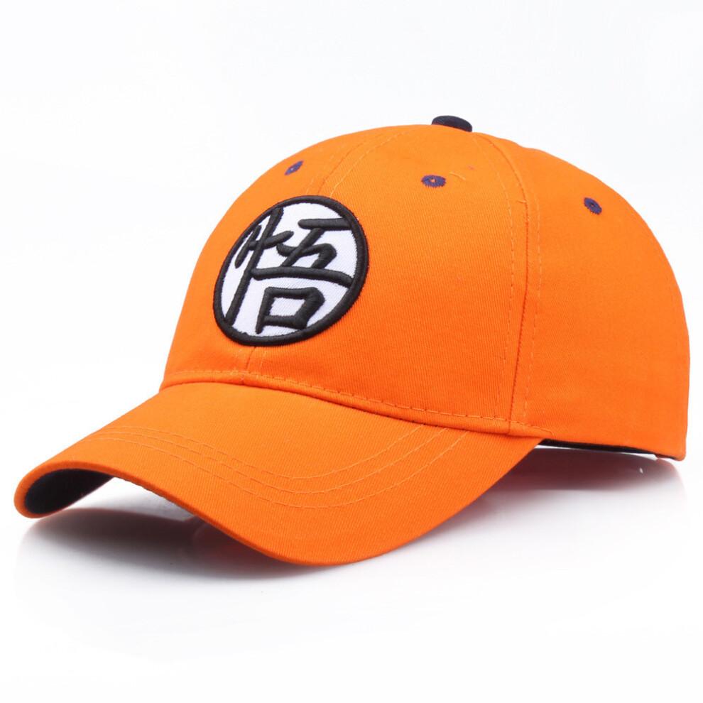 (Orange) Dragon Ball Z Baseball Cap Son Goku Anime Dragon Ball Unisex Dad Adjustable Hat