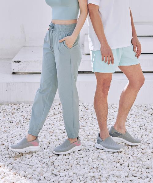 [PRO WELTMEISTERSCHAFT] NICE UP Slipper zum Hineinschlüpfen Slip-on Rosa Baroin Schuhe PWX 65158 [Versand aus Korea] 100% Original