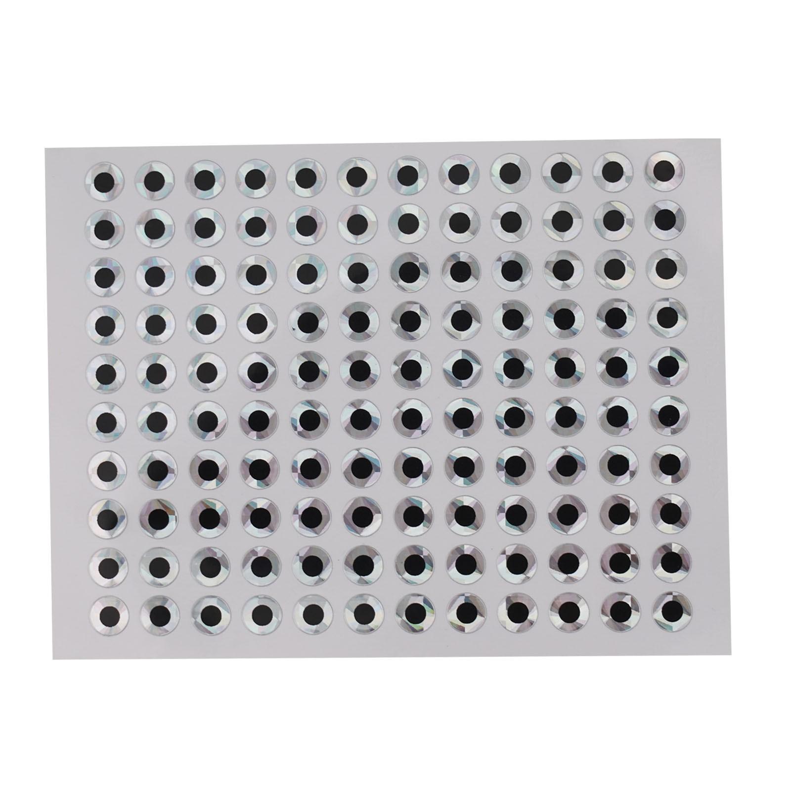 

Глаза для приманки 4/5/6/8 мм Аксессуары Глаза Детали для рыболовных приманок 6mm