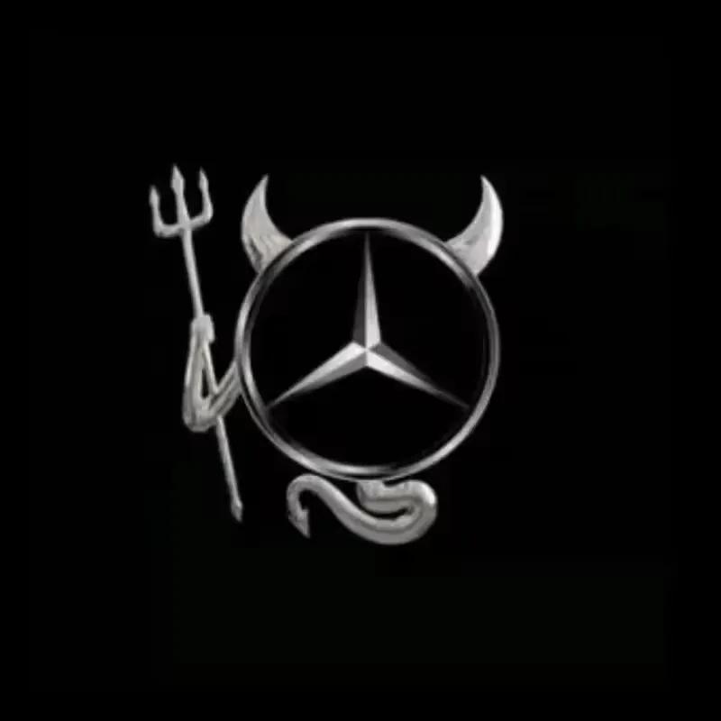 Led Car Door Welcome Light Projector Logo Lamp For Mercedes Benz W212 W213 W205 AMG W177 V177 W247 W246 W176 GLA GLC X253 GLE