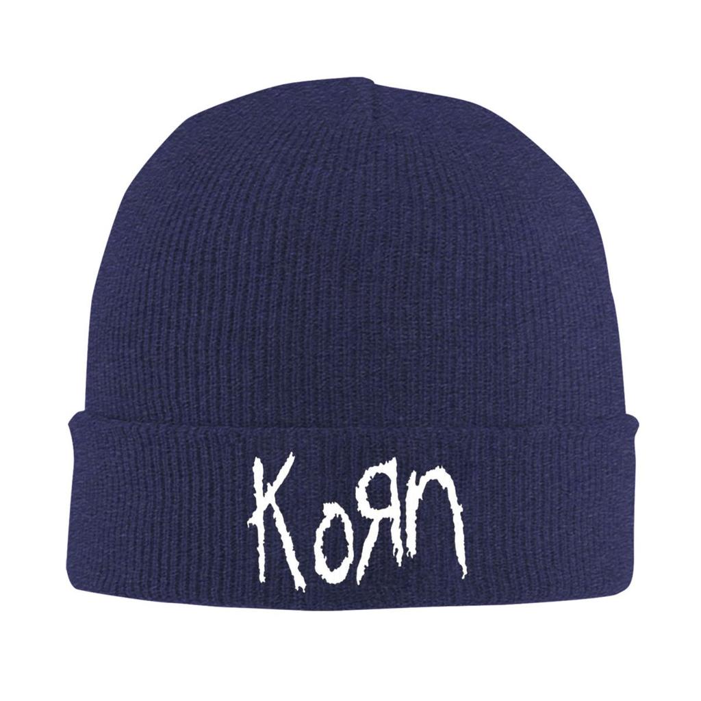 Music Rock Korn Band Warm Knitted Cap Winter Knit Bonnet Hat Skullies Beanies Hip Hop Caps for Unisex