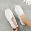 Old Beijing Cloth Shoes Women's One-pedal Lazy Fisherman Shoes Canvas Shoes New Spring and Autumn Summer Breathable Flats