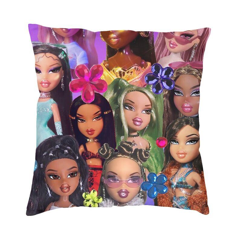 Personalized Custom Bratz Rock Angelz Pillow Case 45x45cm Decor Home Anime Manga Tv Nordic Cushion Cover Soft Pillowcase