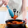12Pcs/Set Silicone Kitchenware Wooden Handle Cooking Utensils Set Non-Stick Shovel Spatula Spoon Clip Kitchen Tools