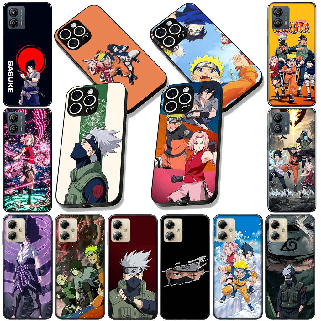 Cover for Motorola Moto Edge 70 60 Fusion NEO Pro G Stylus G56 G96 G52 G04 G05 20 Case Narutos Sasuke Haruno Sakura Kakashi