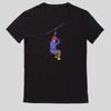 Zip Line Grafik Silhouette T-ShirtWird in neuem Fenster oder Tab geöffnet