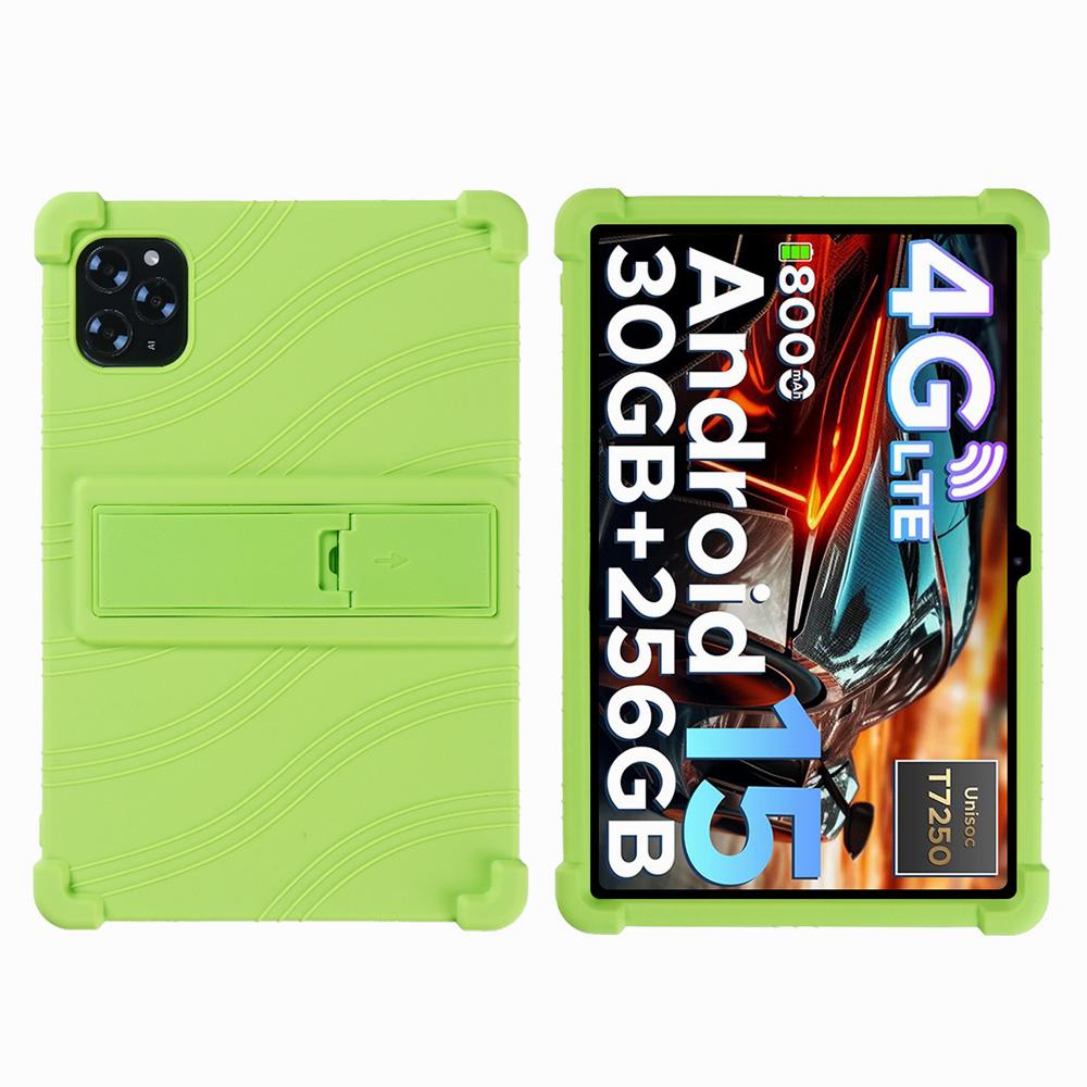Pro pouzdro Doogee Tab G6 Nastavitelný stojánek Silikonový ochranný kryt na tablet