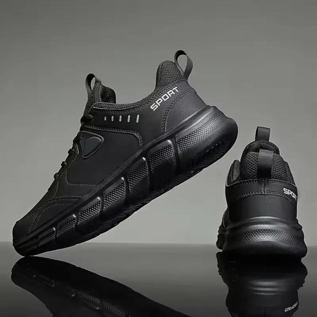 Baskets Athlétiques Imperméables pour Homme Respirantes Confortables Baskets Décontractées Résistantes à l'Usure Antidérapantes Chaussures de Marche pour Homme Tenis Masculino