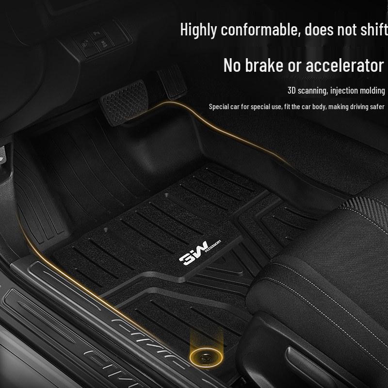 3W All TPE Floor & Trunk Mats for Honda 10th & 11th Gen Civic