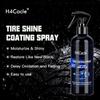 H4Cacle Car Tire Wax Tire Brightener Blackening Durable Tire Coating Agent Cleaning and Maintenance Anti-aging Retreading Polish