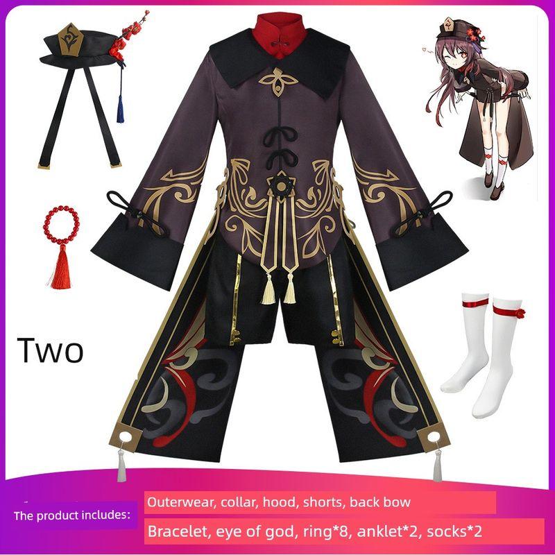 Huto Cos Costume Game Hu Tangzhu Huto Cosplay Costume Full Set Halloween Performance Outfit