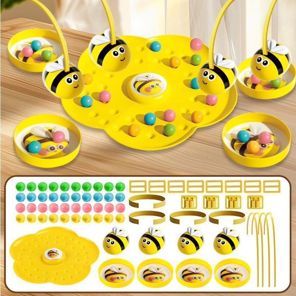 Logic Training Bee Fishing Battle Table Games Interactive Board Games Montessori Puzzle