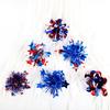 Hairpin Latte Style Independence Day Theme Red White Blue Hairpin No Damage USA Flag Hair Clip Hair Accessories
