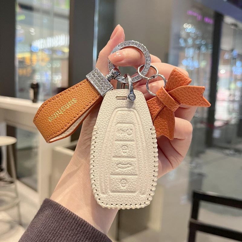 

Fashion Car Key Case Remote Cover Shell Holder Styling Fob For Geely Coolray Binray Preface Okavango Monjaro Emgrand Altas