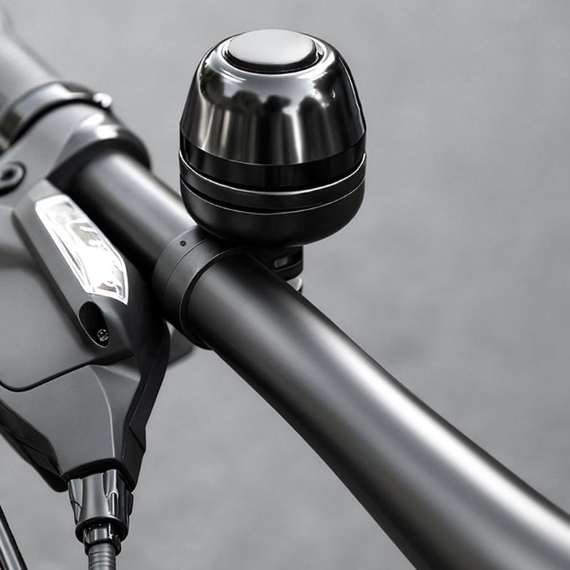 Aluminum Alloy Bicycles Bells Safety Warning Bicycles Alarm Handlebars Horn Loud Sound Safety Cycling Alarm Bikes Bells